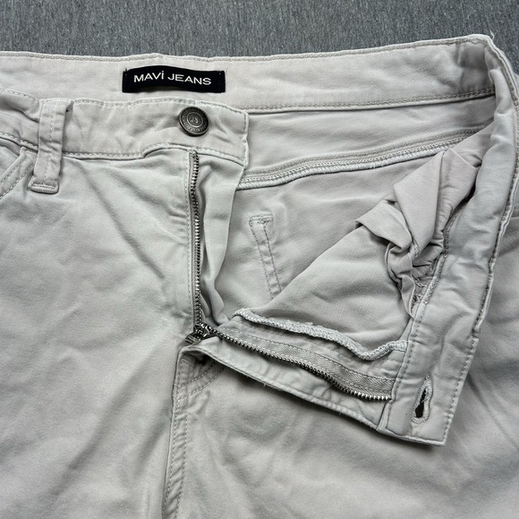 Mavi Jeans Matt Relaxed Straight Leg Pants Mens 34x31 Light Beige Khaki - Picture 9 of 16